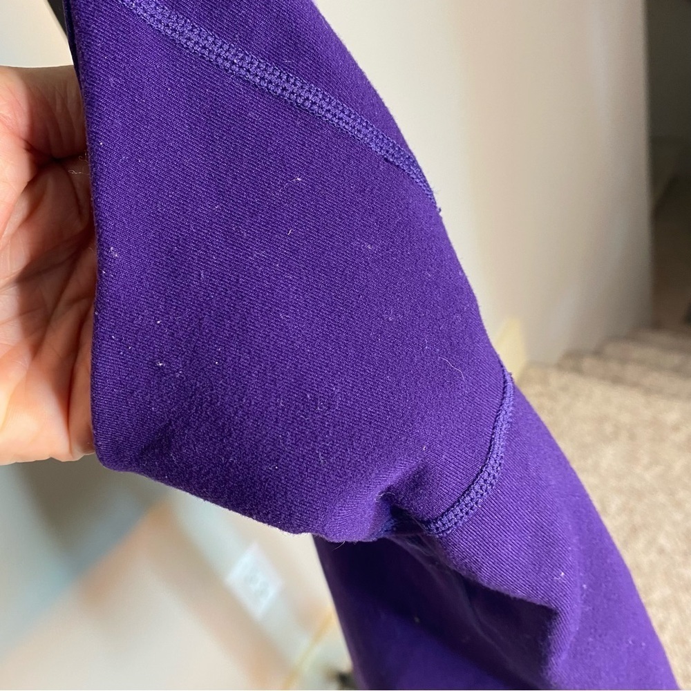 LULULEMON Scoop Neck Tank Top Purple Racerback Yoga Yogi Activewear Size 10 - Picture 8 of 10